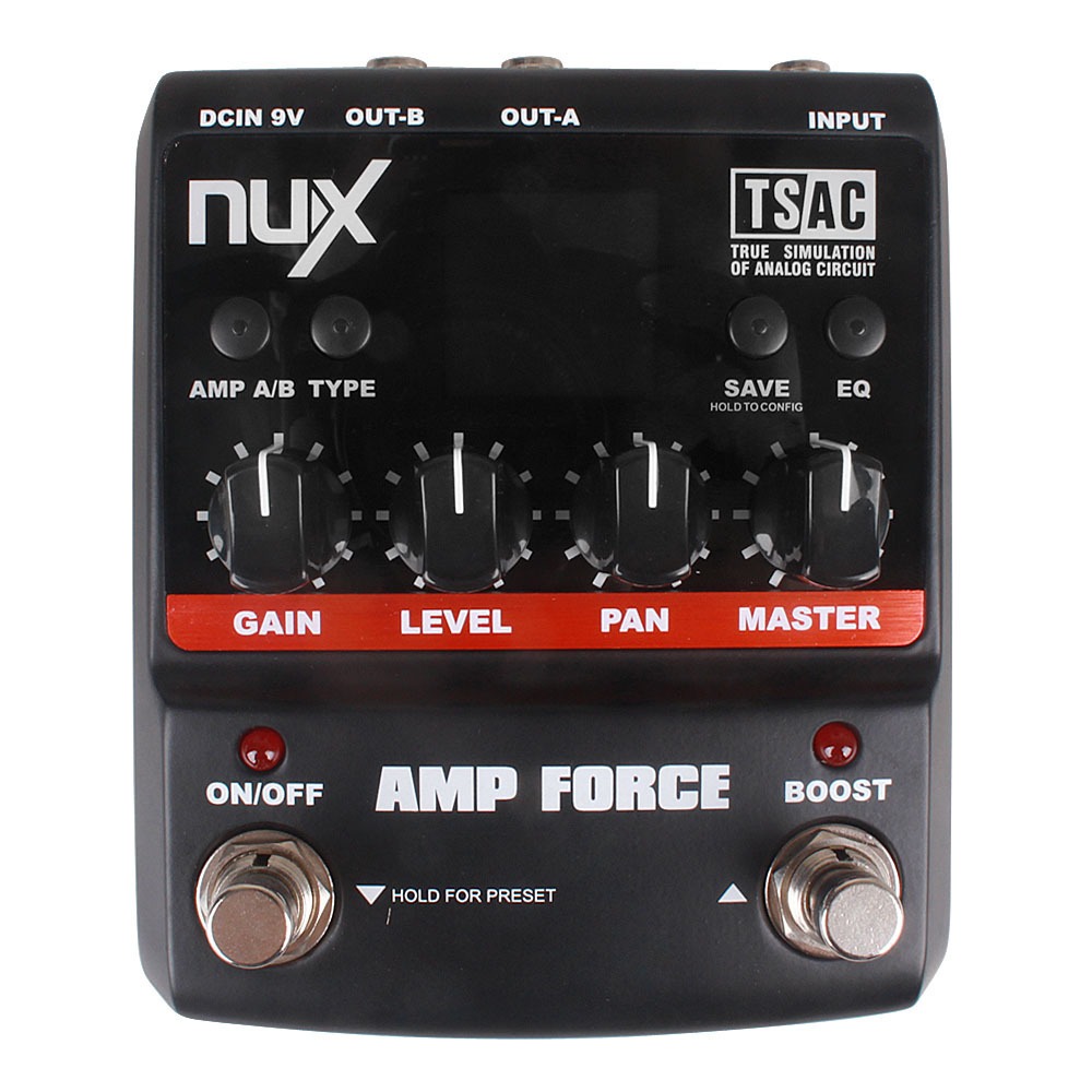 Гитарная педаль эффектов/ примочка NUX AMP FORCE