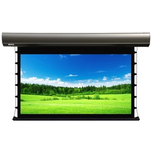 Экран для дома, настенно потолочный с электроприводом Lumien Cinema Tensioned Control 168x257 High Contrast Sound LCTC-100103