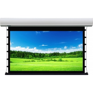 Экран для дома, настенно потолочный с электроприводом Lumien Cinema Tensioned Control 155x235 Matte White LCTC-100122