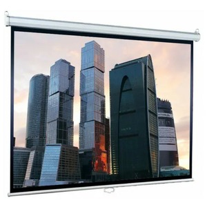 Экран для дома, настенно потолочный с электроприводом Lumien Master Large Control 399x518 см LMLC-100101