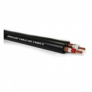 Кабель акустический с катушки двухжильный PROCAST Cable PROCAST Cable USC2х6/60/0,12