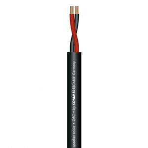 Кабель акустический с катушки двухжильный Sommer Cable 425-0051 Meridian Mobile SP225 Black