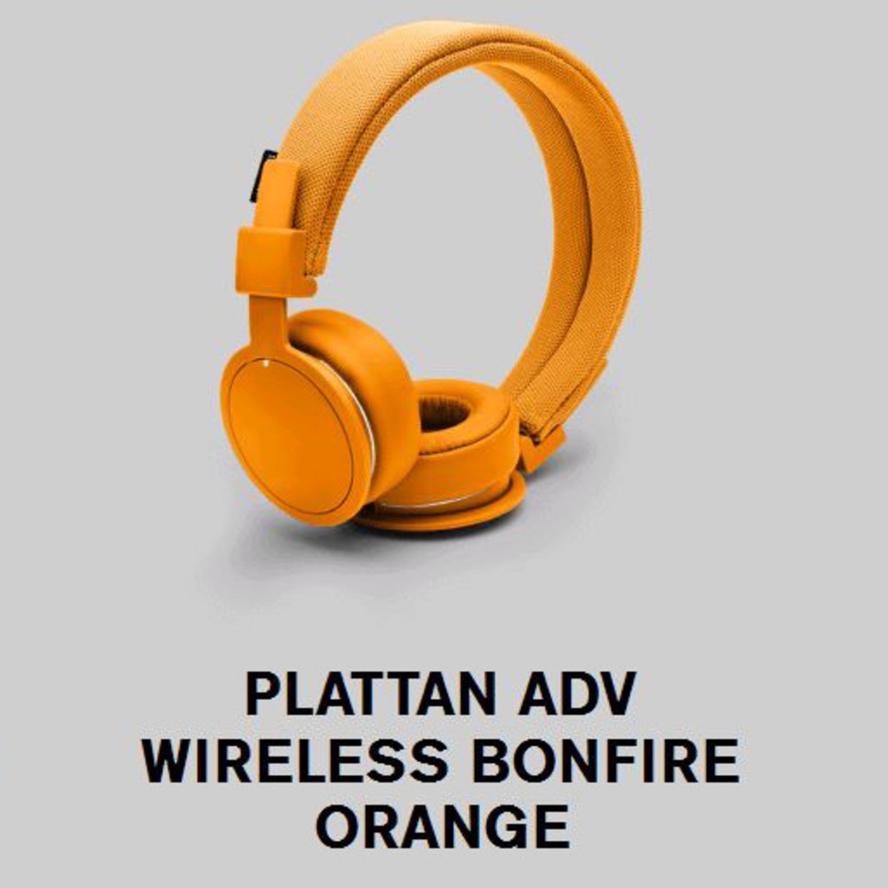 Наушники мониторные беспроводные Urbanears Plattan ADV Wireless Bonfire Orange