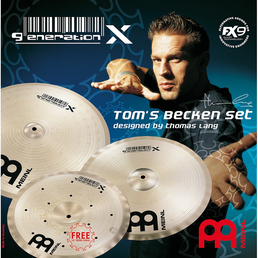 Тарелка для ударной установки Meinl GX-TB14/16/18