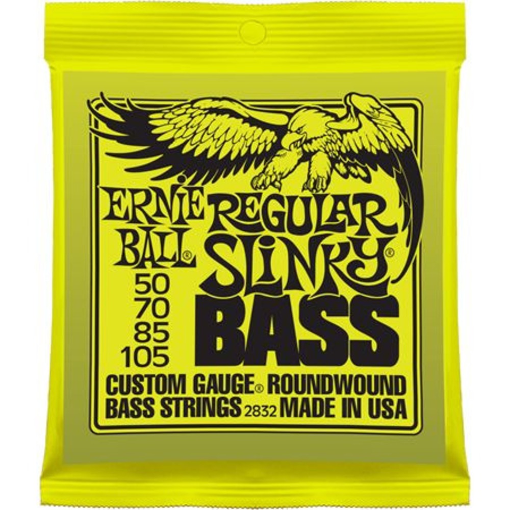 Струны для бас-гитары Ernie Ball 2832