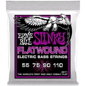 Струны для бас-гитары Ernie Ball 2811