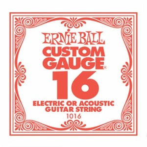 Струны для акустической гитары Ernie Ball 1016