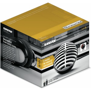 USB микрофон Shure MV5-B-LTG