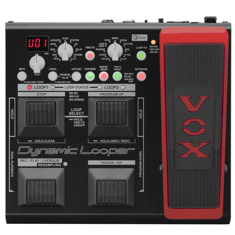 Гитарный процессор VOX DynamicLooper VDL-1