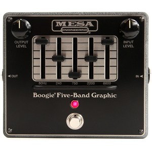 Гитарная педаль эффектов/ примочка MESA BOOGIE BOOGIE 5-BAND GRAPHIC EQ