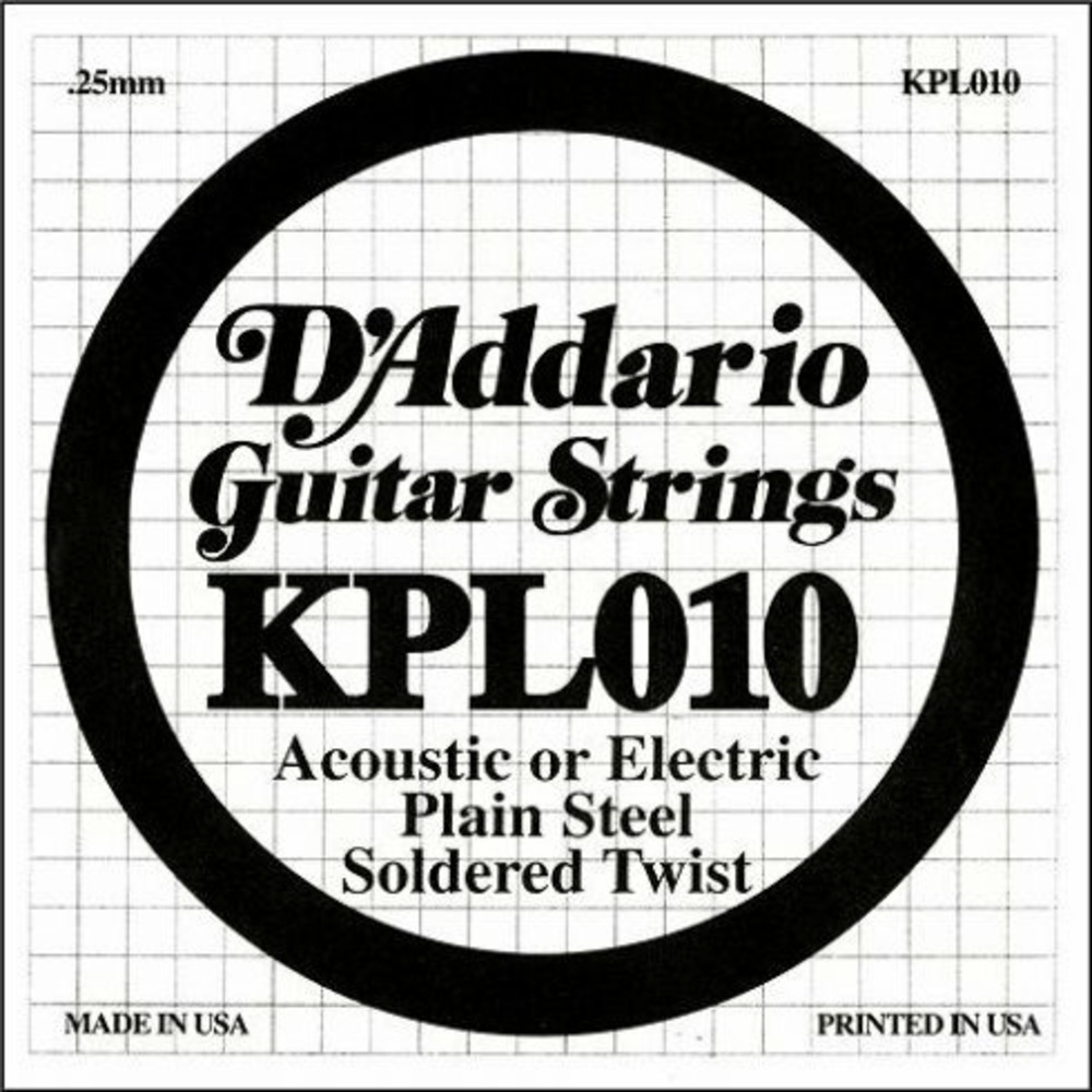 Струны для электрогитары DAddario KPL010