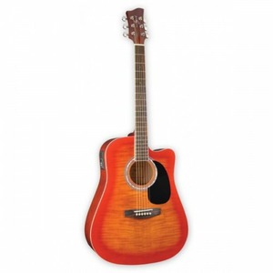 Электроакустическая гитара JayTurser by Washburn JJ-45-FCET-CS(B)