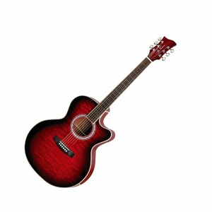 Электроакустическая гитара JayTurser by Washburn JTA-424QCET-RSB