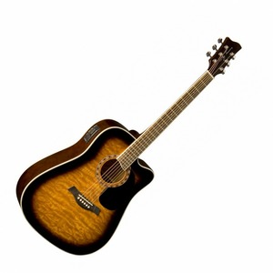 Электроакустическая гитара JayTurser by Washburn JTA-454QCET-TSB