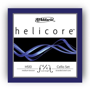 Струны для виолончели DAddario H510 4/4M helicore cello set medium 4/4