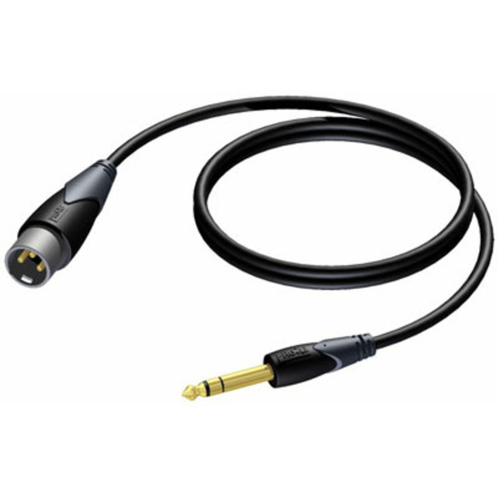 Кабель аудио 1xJack - 1xXLR Procab CLA724/3 3.0m