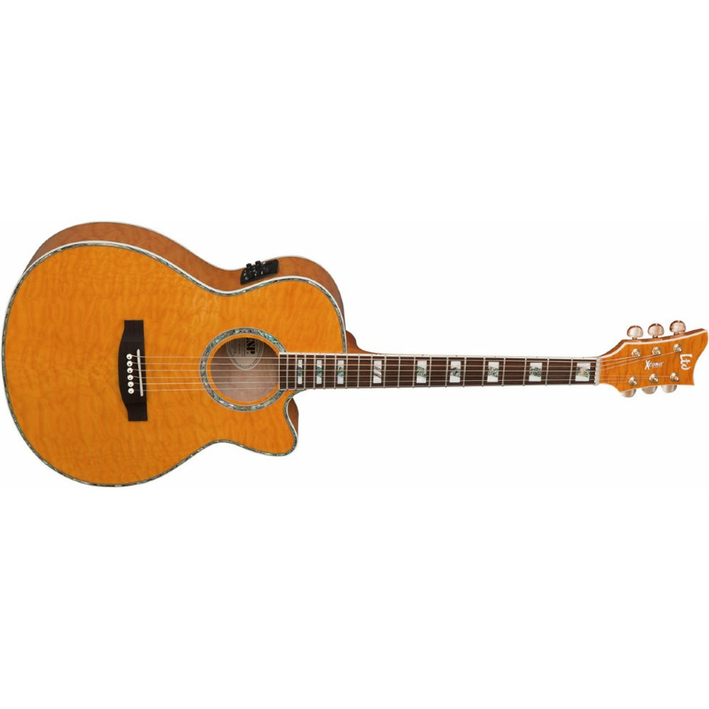 Электроакустическая гитара LTD XTONE AC-30E QM HN