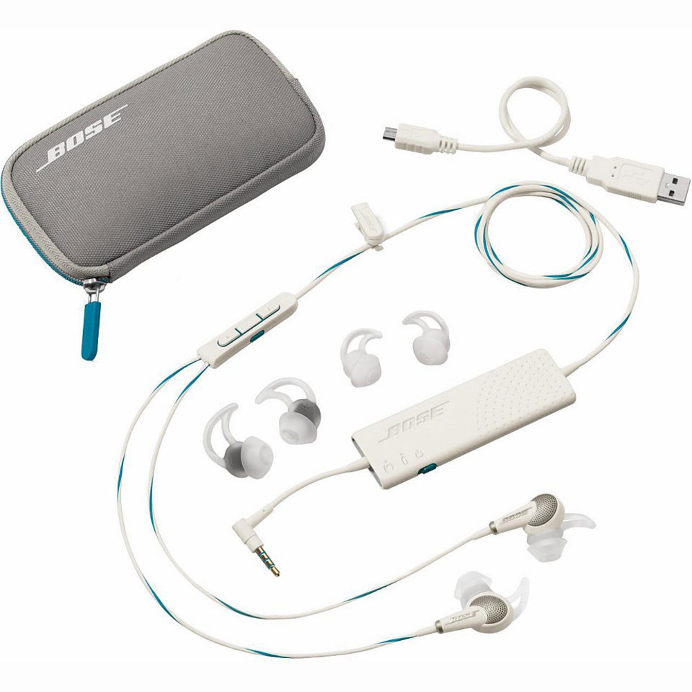 Наушники внутриканальные с шумоподавлением Bose QuietComfort 20 (for Apple) White