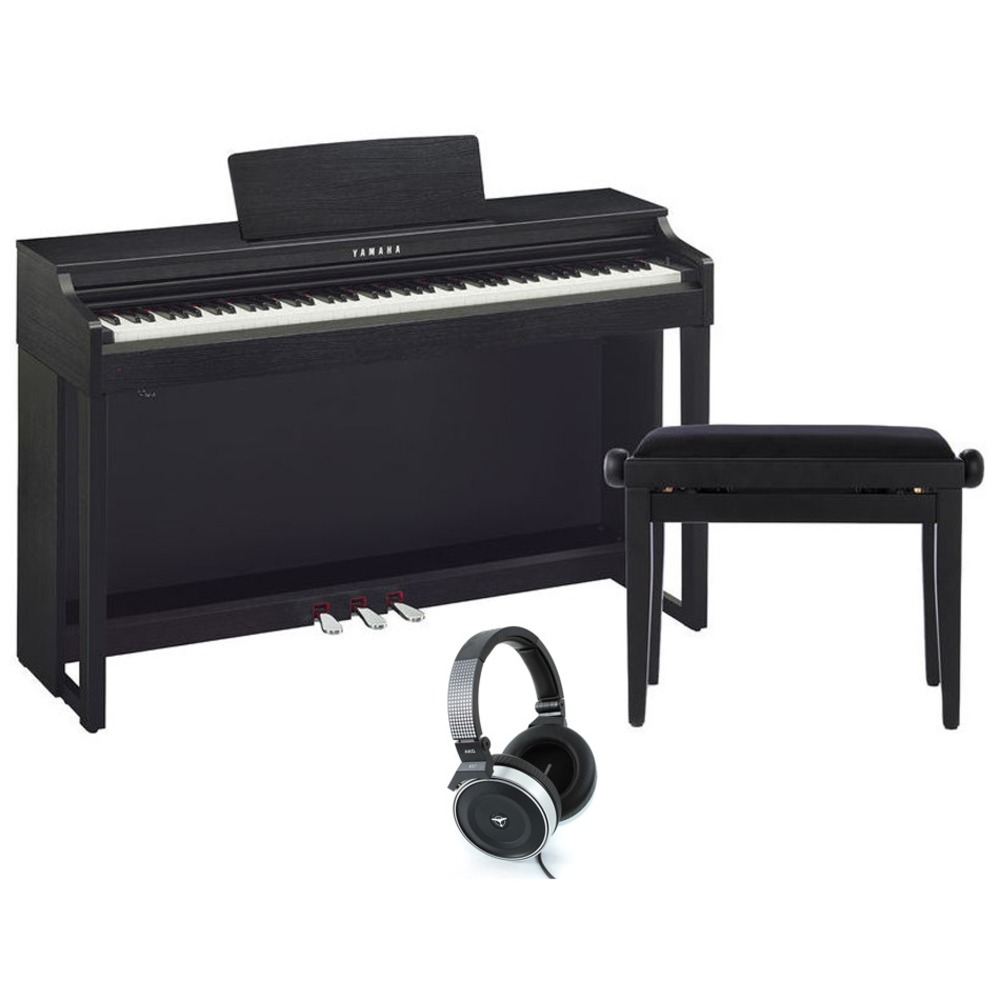 Пианино цифровое Yamaha CLP-525B + VISION AP-5102 Black + AKG K167 TIESTO