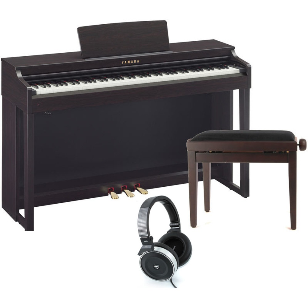 Пианино цифровое Yamaha CLP-525R + VISION AP-5102 Brown + AKG K167 TIESTO