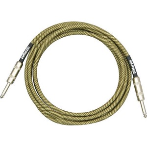 Кабель аудио 1xJack - 1xJack DiMarzio EP1718SSVT Instrument Cable 18 Vintage Tweed 5.5m