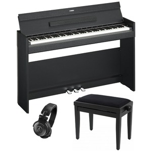 Пианино цифровое Yamaha YDP-S52B + VISION AP-5102 Black + Audio-Technica ATH-PRO500MK2BK