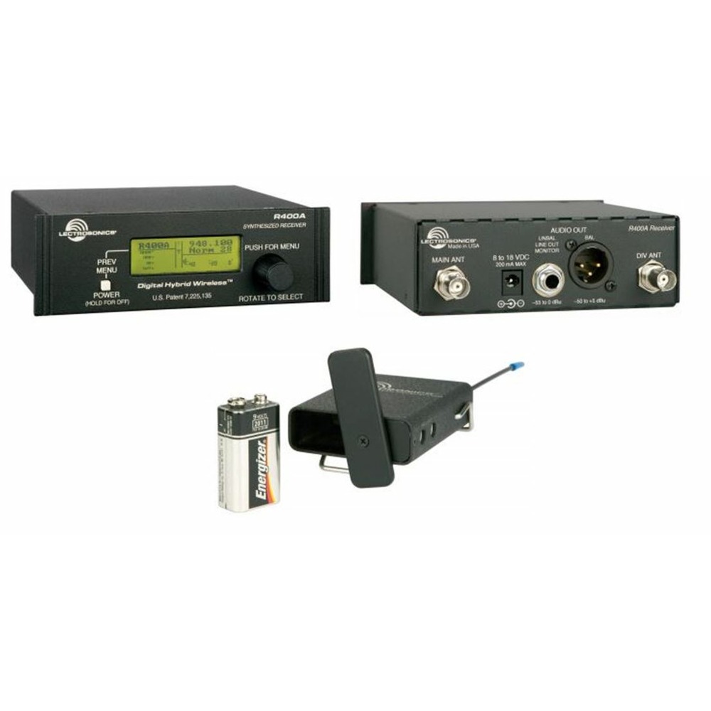 Радиосистема инструментальная универсальная Lectrosonics IS400-Rack-470