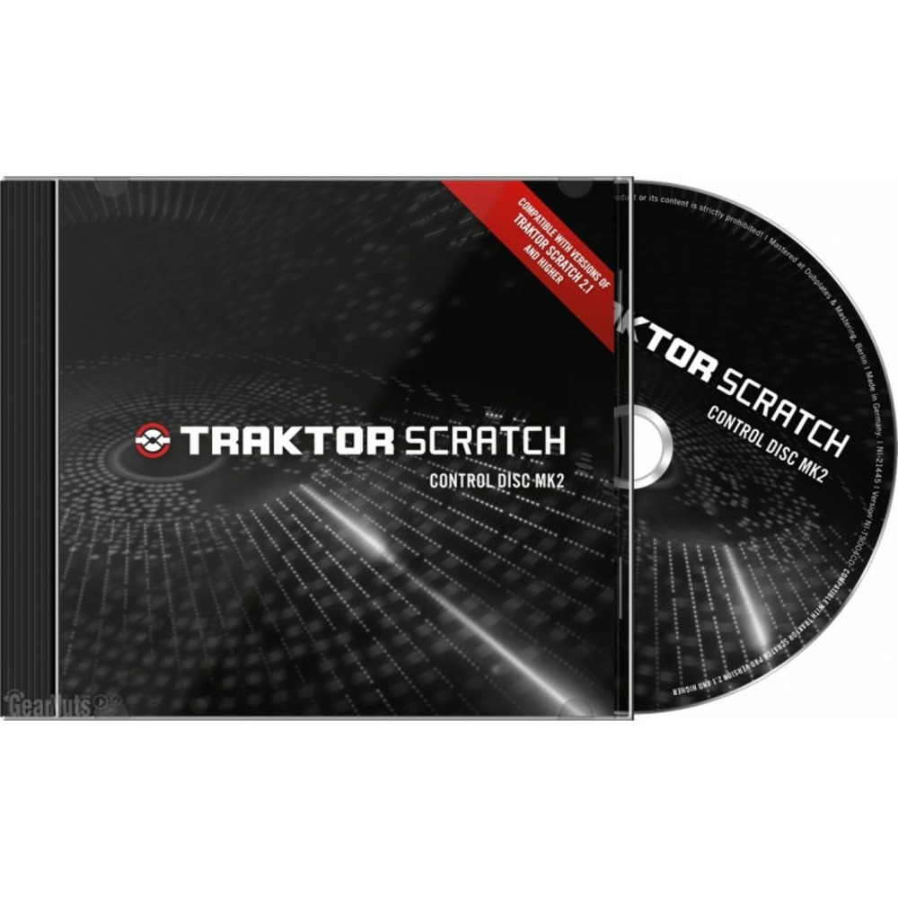 CD Диск Native Instruments Traktor Scratch Pro Control CD Mk2