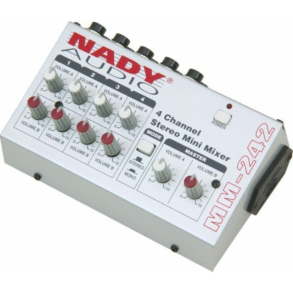 Аналоговый микшер Nady MM-242 MINI MIXER