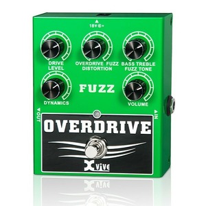 Гитарная педаль эффектов/ примочка Xvive W2 Overdrive Fuzz