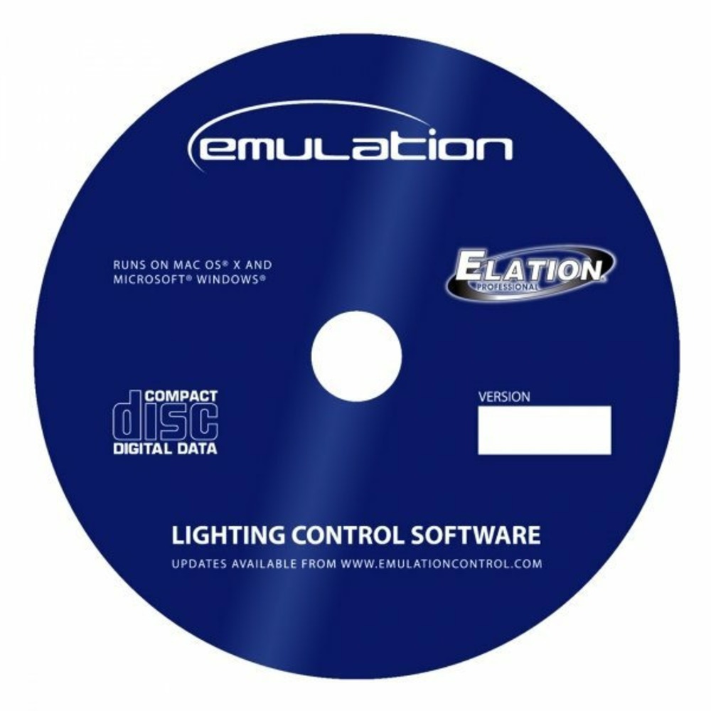 Программное обеспечение для светового оборудования Elation Emulation - DMX software