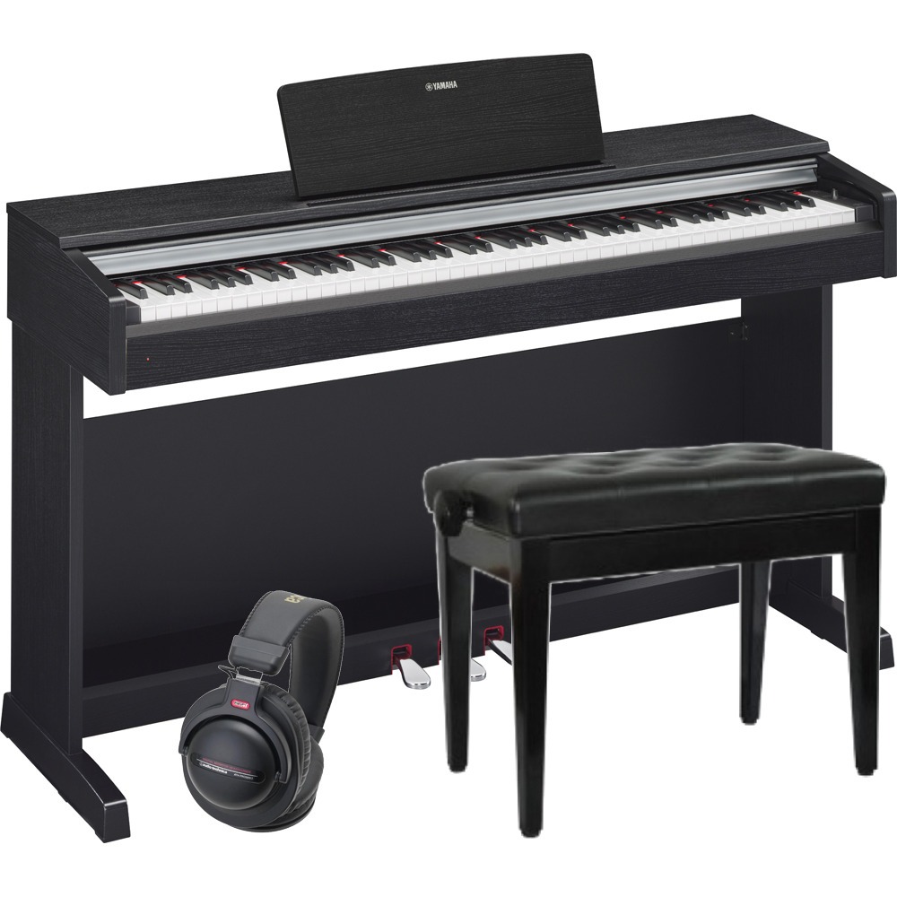 Пианино цифровое Yamaha YDP-142B + Vision 5102 Black + Audio-Technica ATH-PRO5MK3 BK