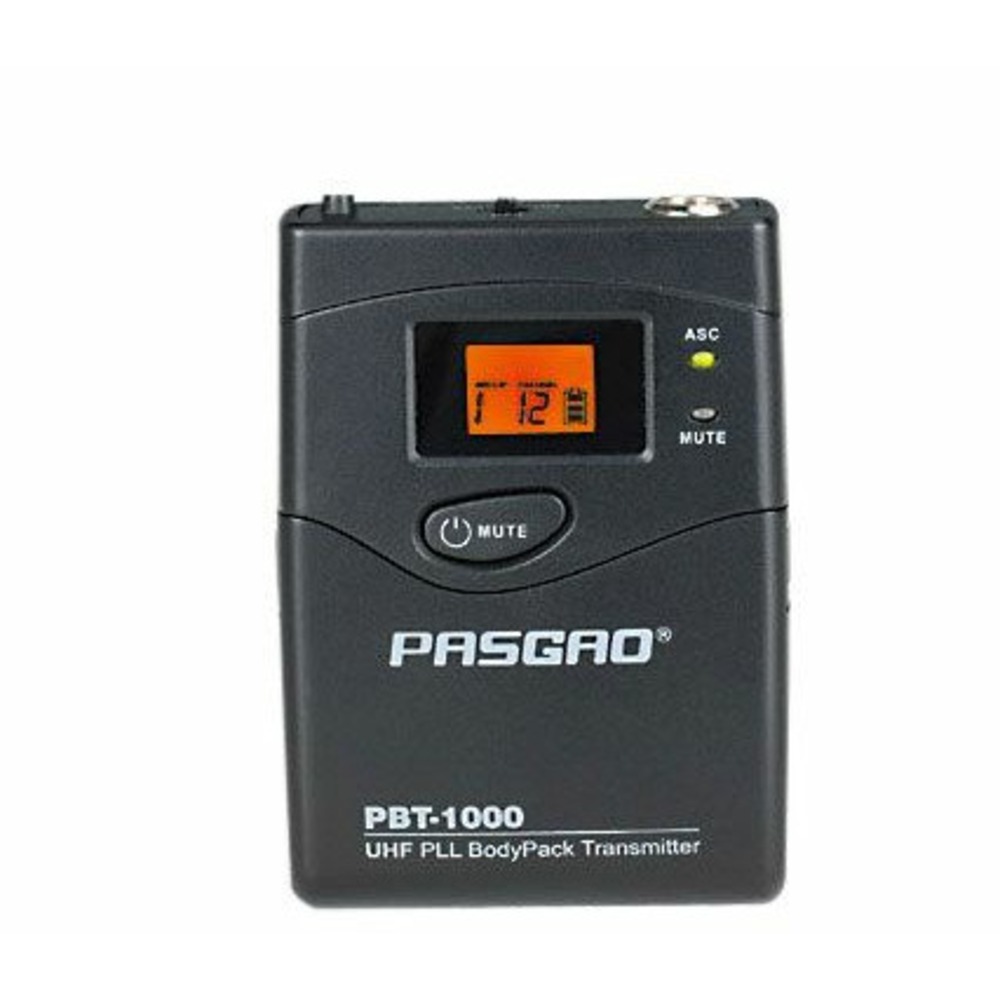 Передатчик для радиосистемы поясной PASGAO PBT1000