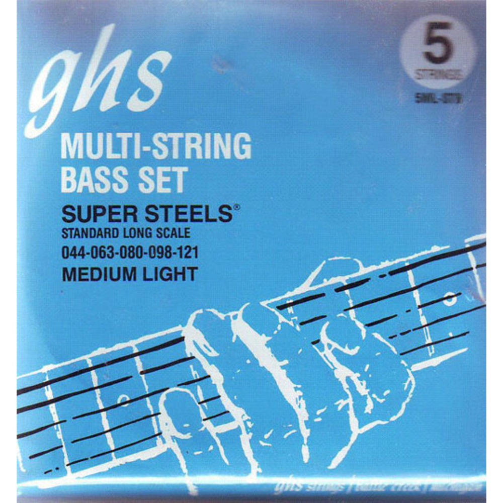 Струны для бас-гитары GHS 5ML-STB