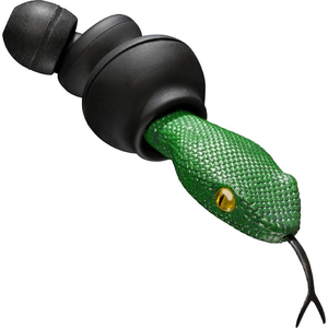Наушники внутриканальные классические Quarkie Viper Head Green