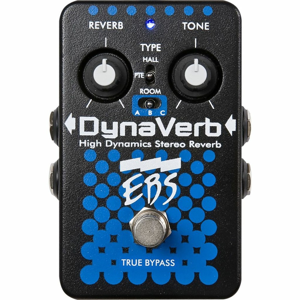 Педаль эффектов/примочка для бас гитары EBS DynaVerb