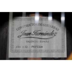 Классическая гитара Juan Hernandez PROFESSOR СD (с кейсом)