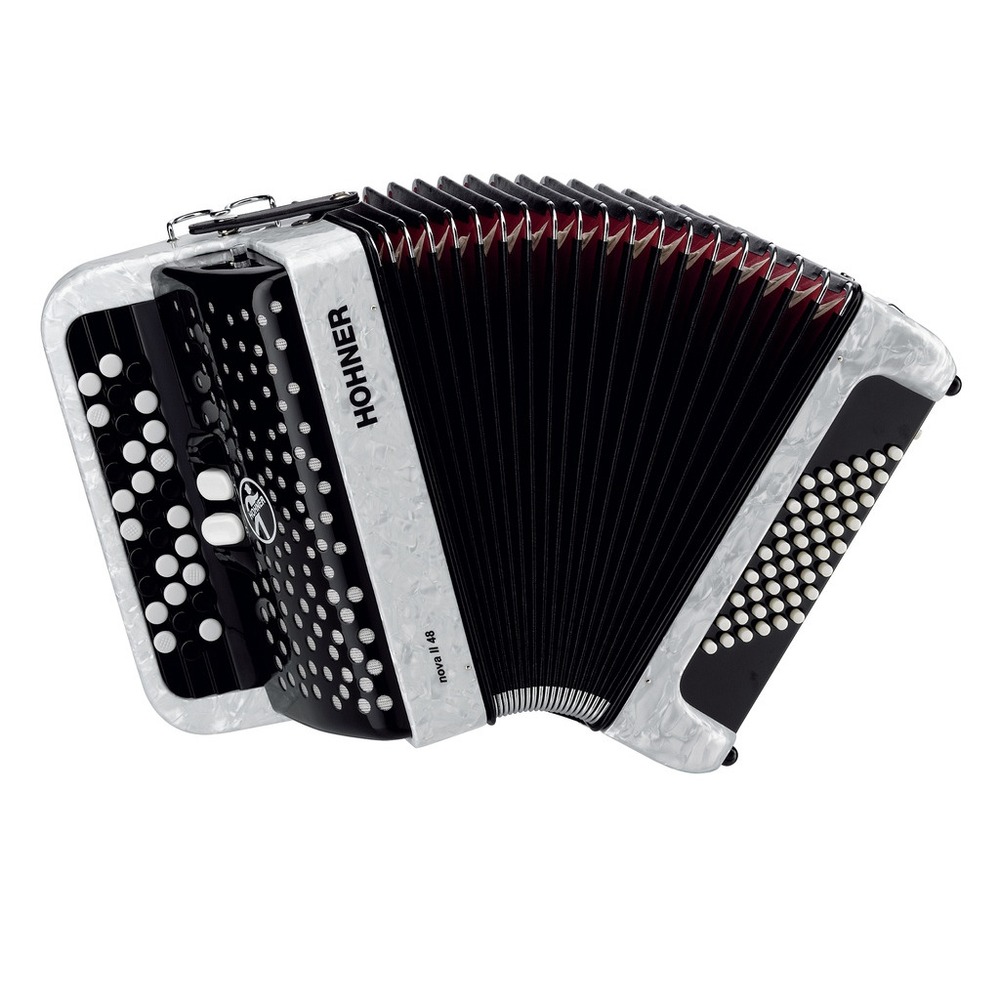 Баян Hohner A4251 NOVA II 48 White