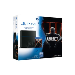 Игровая приставка Sony PlayStation 4 1TB матовая черная + Call of Duty:Black OPS 3