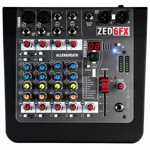 Аналоговый микшер Allen & Heath ZED-6FX