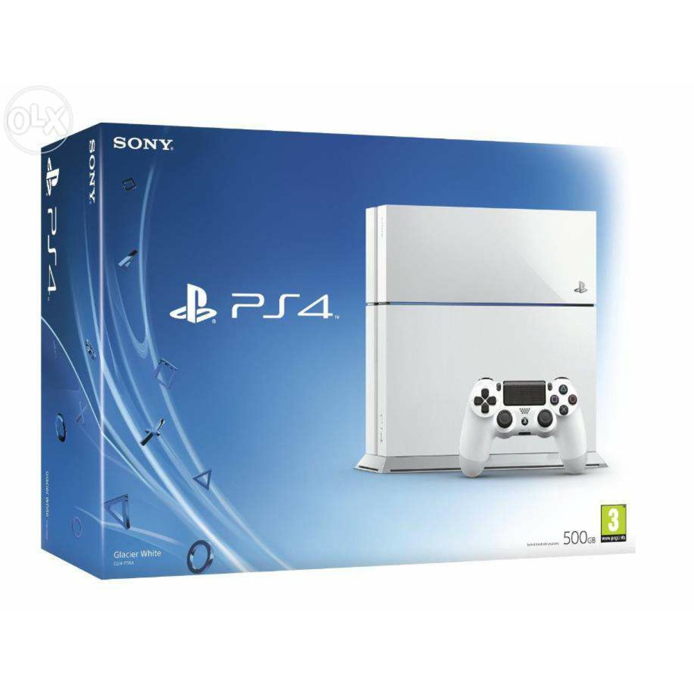 Игровая приставка Sony PlayStation 4 500 Gb белая матовая
