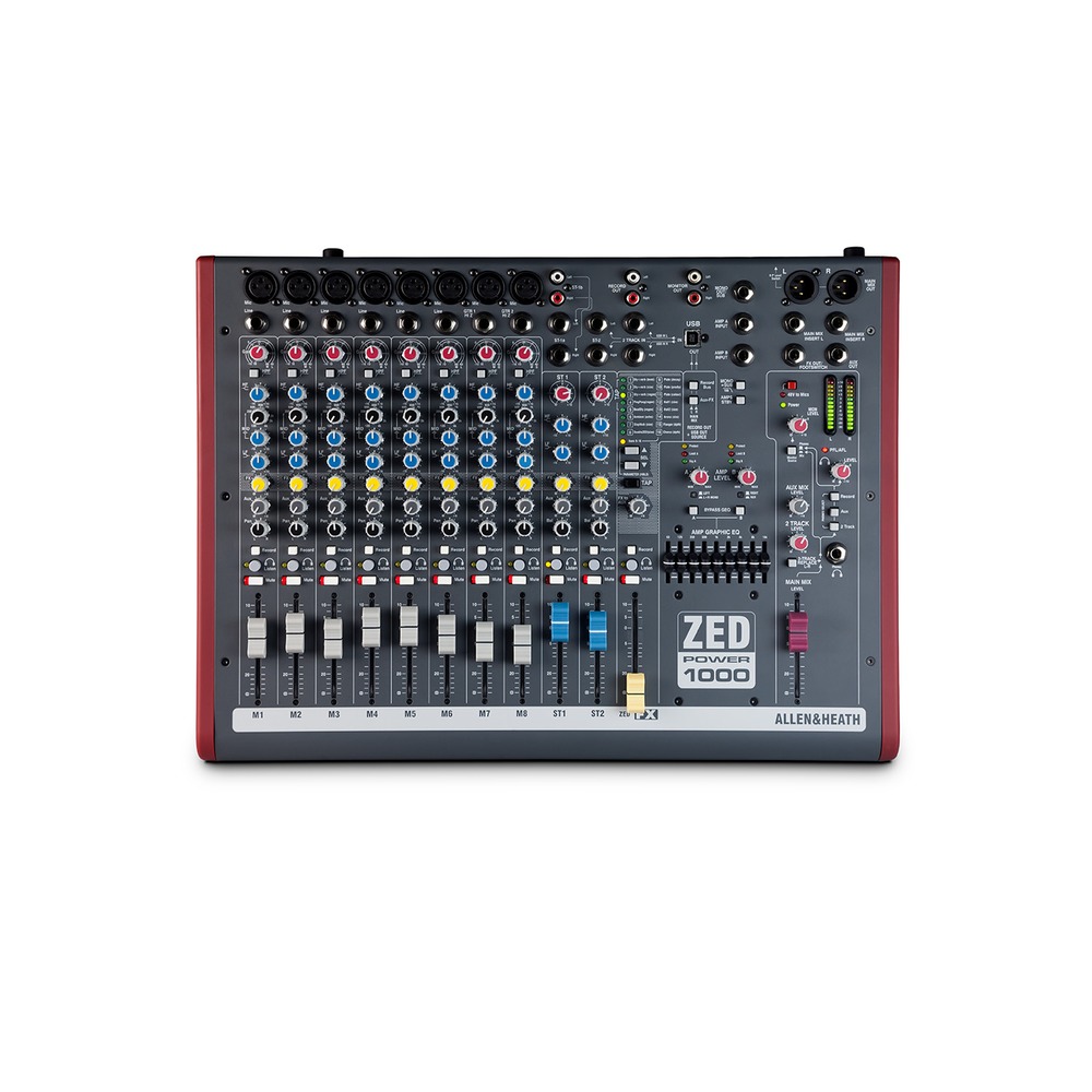 Микшер с усилителем Allen & Heath ZEDP-1000