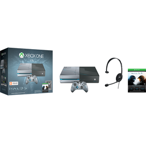 Игровая приставка Microsoft Xbox One 1 TB + код Halo 5. коллекционная раскраска