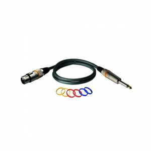 Кабель аудио 1xJack - 1xXLR Rockcable RCL30381 D6 F 1.0 m