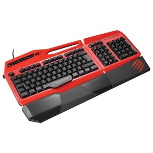 Клавиатура игровая Mad Catz S.T.R.I.K.E.3 RUS Red + подарок от "World of Tanks"