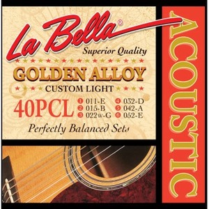 Струны для акустической гитары LaBella 40PCL
