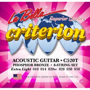 Струны для акустической гитары LaBella C520T