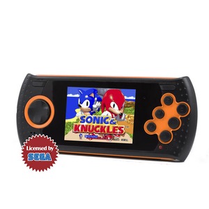 Игровая приставка SEGA Genesis Gopher Wireless LCD 2.8, ИК-порт  + 20 игр (оранжевая)