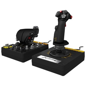 Джойстик Saitek X55 Rhino Pro Flight Control System + подарок от War Thunder