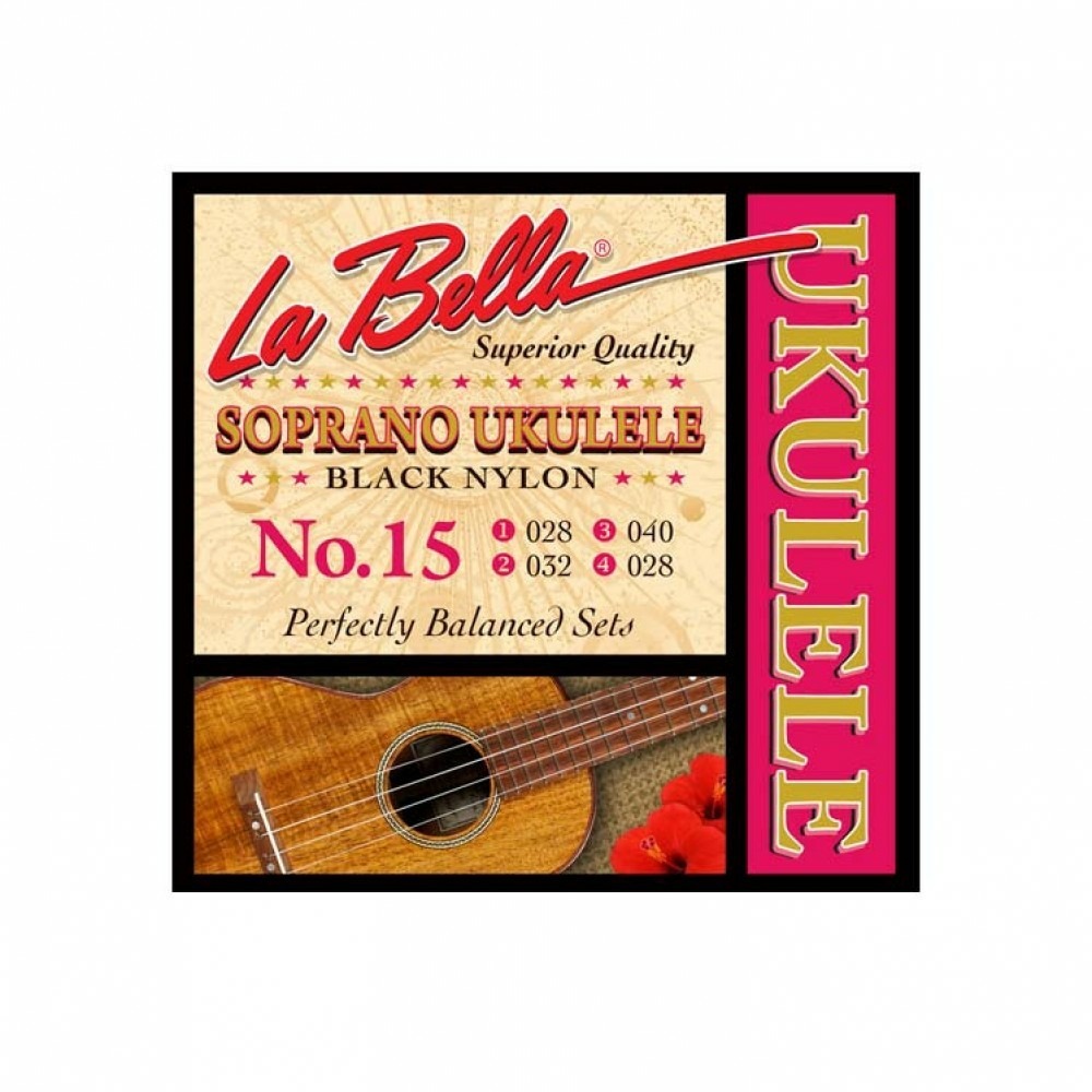 Струны для укулеле LaBella 15